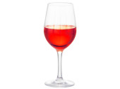 Weinglas gefüllt  "Rosé"