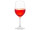 wine glass "rosé/Zinfandel"