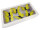 Schmetterlinge 6er Set mit Magnet/Klipp gelb 5 x 4cm