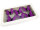 papillons 6 pcs. avec aimant/attache lilas 5 x 4cm