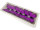 papillons 6 pcs. avec aimant/attache lilas 8 x 5,5cm