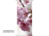 textile banner "blossoms rose" 75 x 180cm