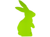 Hase Styro stehend 38 x H 80 x 10cm grün