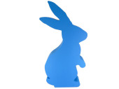 bunny styrofoam standing 38 x H 80 x 10cm blue