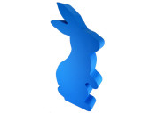 bunny styrofoam standing 38 x H 80 x 10cm blue