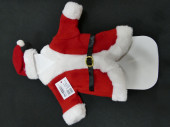 bottle jacket Santa Claus red-white