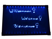 LED light sign RGB 60 x 40cm