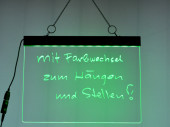 panneau lumineux LED RGB 30 x 40cm