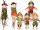 scarecrow on stick "Sunflower" var. sizes
