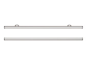 barres de fixation alu set de 2 en différentes longueurs