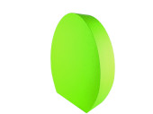 oeuf polystyrène 31 x 10 x H 38cm vert