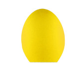 egg styrofoam 31 x 10 x H 38cm yellow