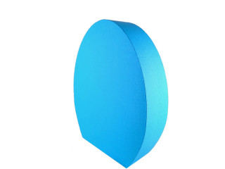 Ei stehend 2D Styrofoam 31 x 10 x H 38cm blau