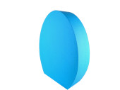 egg styrofoam 31 x 10 x H 38cm blue