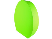 oeuf polystyrène 45 x 10 x H 58cm vert