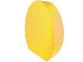 egg styrofoam 45 x 10 x H 58cm yellow