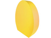 Ei stehend 2D Styrofoam 45 x 10 x H 58cm gelb