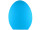 Ei stehend 2D Styrofoam 45 x 10 x H 58cm blau