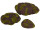 pièrres avec mousse 3-pcs.