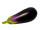 Aubergine natural violett 17,5cm