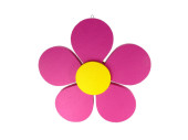 blossoms "styrofoam" Ø 40cm pink/yellow
