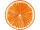 orange slice XXL styrofoam Ø 30cm