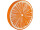 orange slice XXL styrofoam Ø 30cm