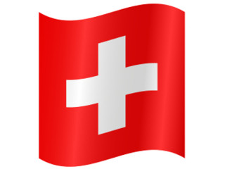 fan tatouage "Suisse" 2 pièces
