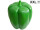 paprika grande XL styro green 50cm
