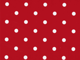 Selbstklebefolie "Punkte rot-weiss" 45cm x 2m