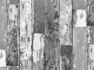 feuille auto-adhésive "planches en bois blanc-gris" 90cm x 2m