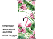 bannière textile "Pink Flamingo" 75 x 180cm