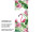 textile banner "pink flamingo" 75 x 180cm