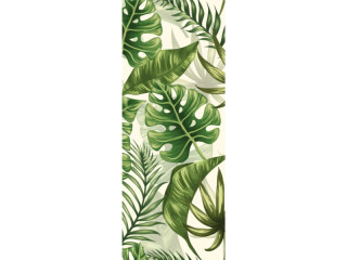 bannière textile plante feuilles "Wild Jungle" 75 x 180cm
