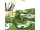 assiette en carton "football sur gazon" 10 pcs.