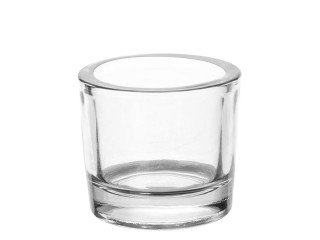 photophore droite à paroi épaisse h 5,7 x Ø 6,5cm
