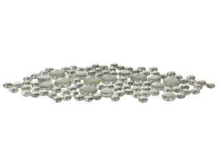 glass nuggets Ø 17 - 45mm, 500g transparent