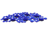 pépites de verre Ø 17 - 45mm, 500g bleu roi