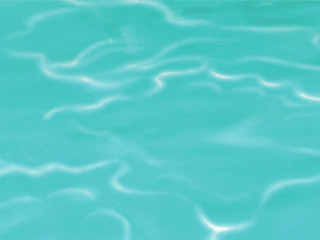 feuille deau "Karibik aqua" l 130cm