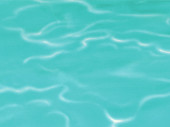foil water "Karibik aqua" 130cm