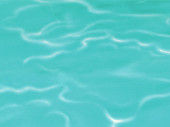 foil water "Karibik aqua" w 130cm