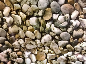 foil pebble stones "Rocks" 135cm
