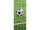 bannière textile "football en net" 75 x 180cm