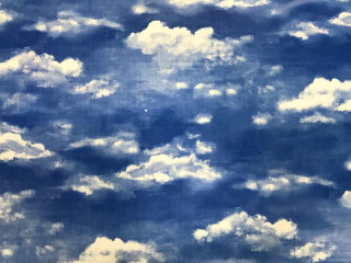 feuille nuages "Adria" 145cm