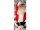 bannière textile Père de Noël "Santa Clause" 75 x 180cm