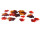 maple leaves autumn colors 5 - 9cm 48 pcs.