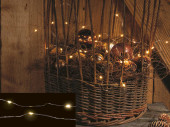 Angelhair String Light 10m 100 LEDs warmweiss 2.4W inkl....