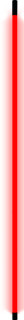 Neonstab rot 1.5m Zuleitung 165 cm lang x 30 mm 58 Watt inkl. 2 Clips