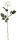 Rose Luxor weiss H 70 x Ø 10 cm
