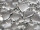 Streuherzen silber matt 150g/Box ca.300Stk.1.2+2.2cm